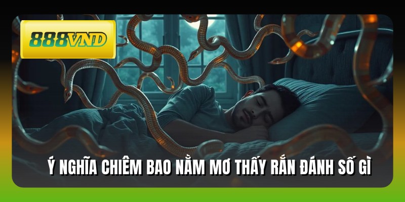 Ý nghĩa chiêm bao nằm mơ thấy rắn đánh số gì