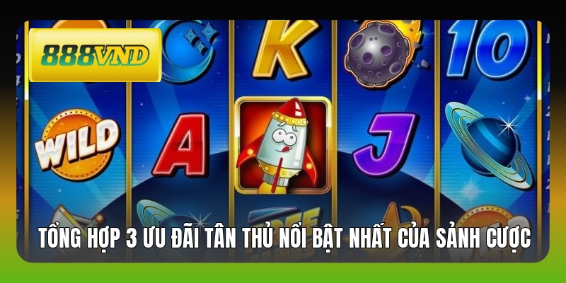Tổng hợp 3 ưu đãi tân thủ nổi bật nhất của sảnh cược