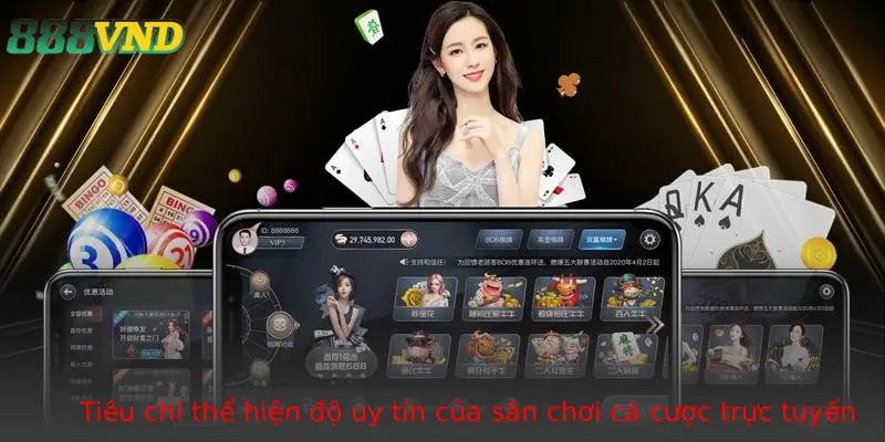 Tiêu chí thể hiện độ uy tín của sân chơi cá cược trực tuyến